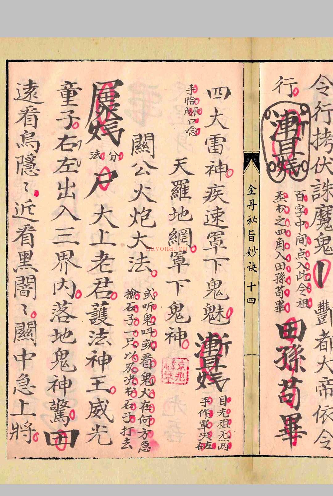 金丹秘旨妙诀