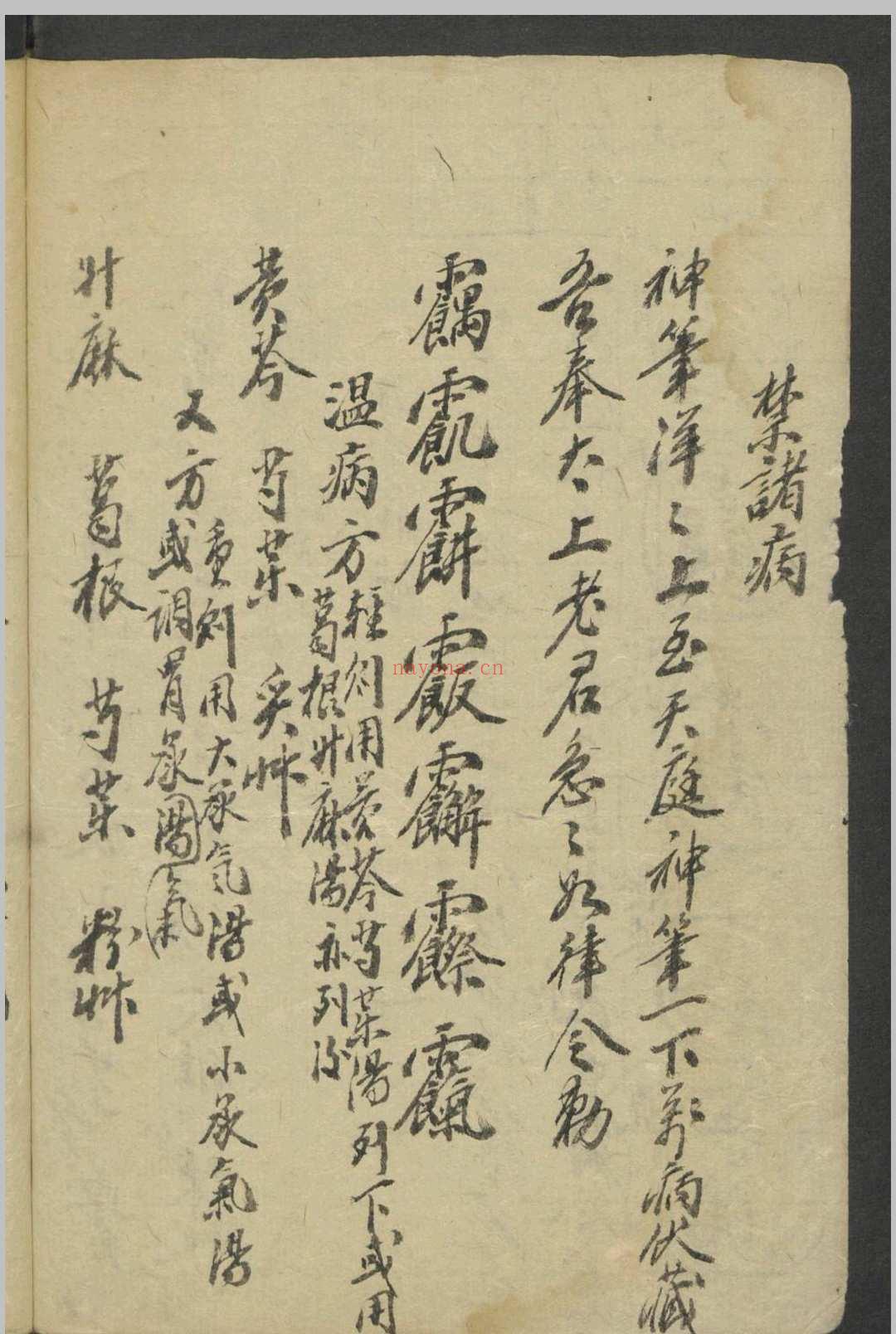 验方闻见录·杂证