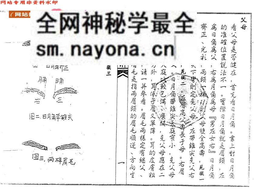 《民间相学秘招真解》