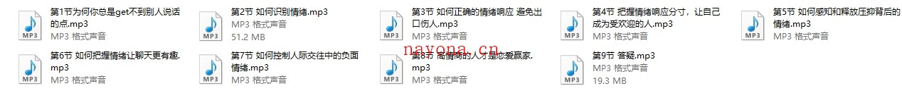 阮琦系列课《高情商训练营9节》