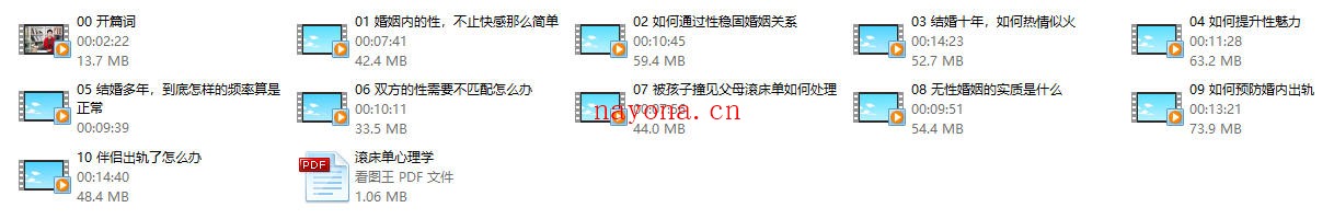 肖雪萍《10个滚床单心理学》修炼爱商掌握婚姻里的性福奥秘 课程十讲视频