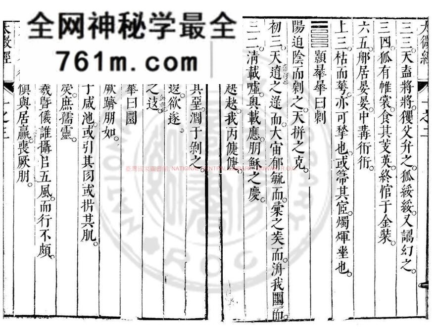 《太微经》(明)文翔凤撰.明崇祯间(1628-1644)刊本798页(双页版)PDF电子书