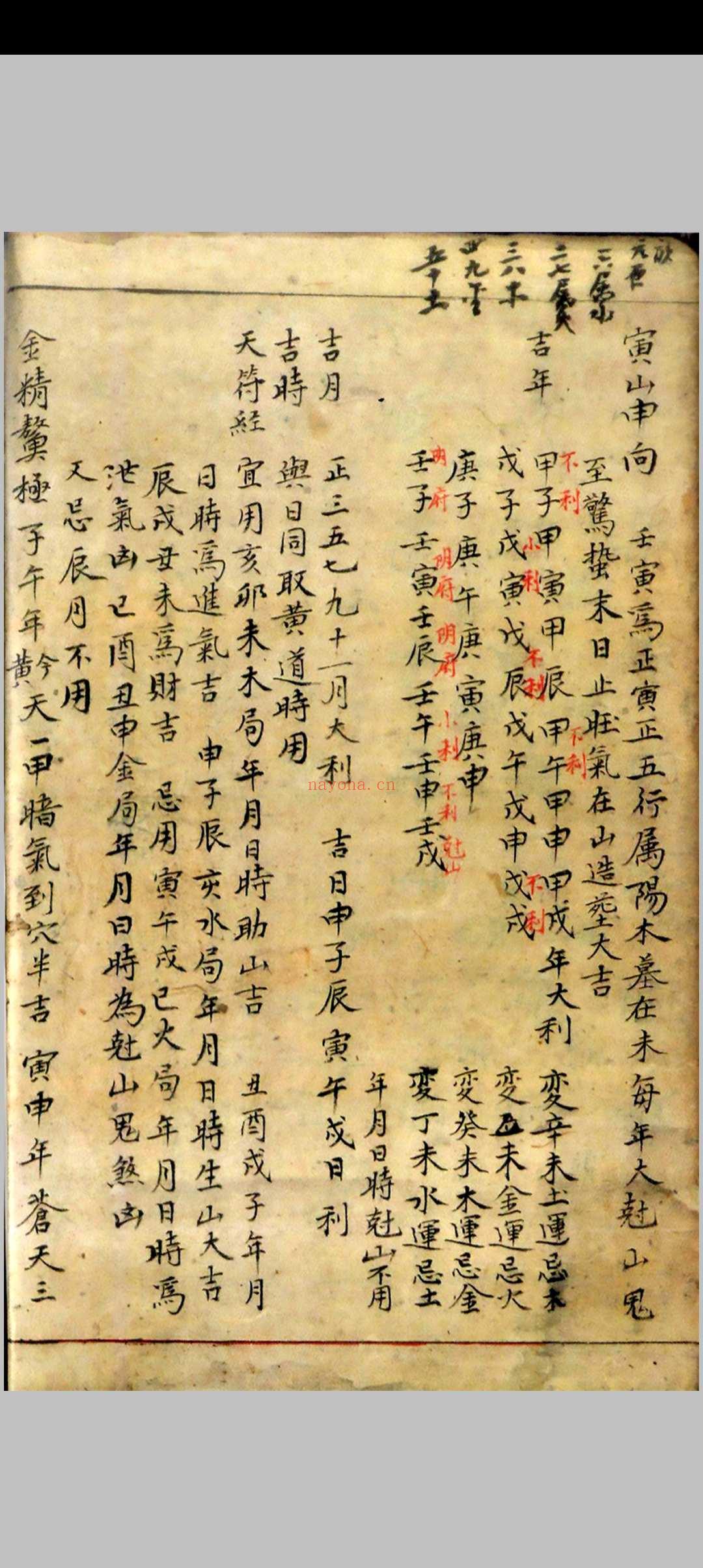 地理分金开门放水图式秘传