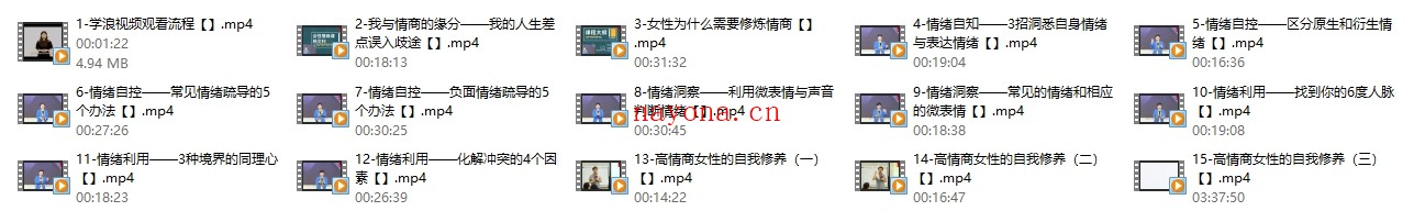 【博文书院】杨文利《女性情商课》