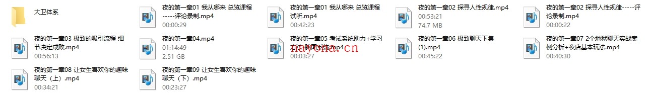 男哥系列《夜的第一章》