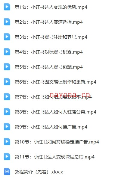小红书达人变现项目:单账号月入1500-3000实战讲解【Bq-0054】