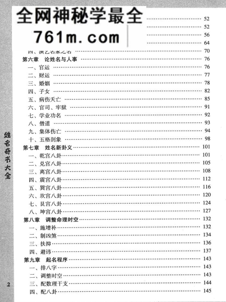 《姓名奇书大全》 (刘溥麟)