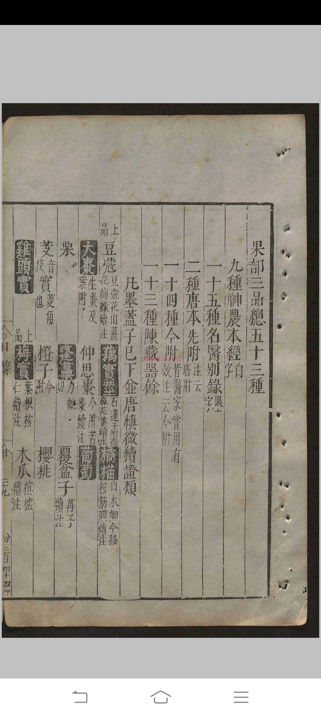重修政和经史证类备用本草.三十卷.唐慎微.明天启间