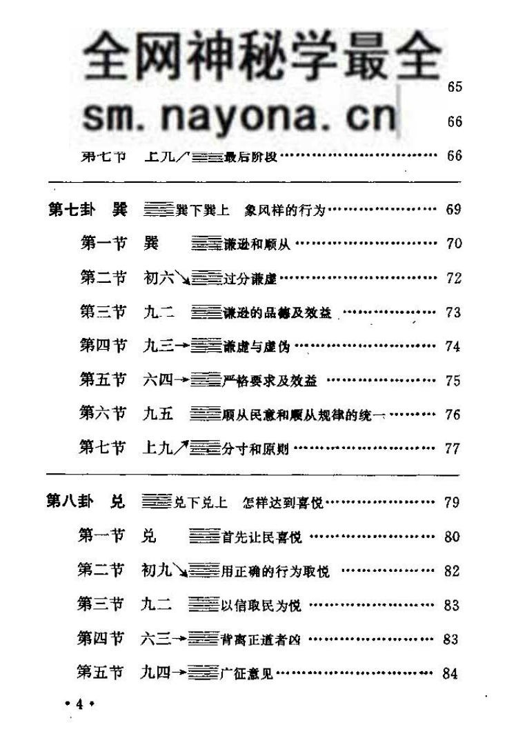 杨万强-《卦卜全书-实用六十四卦》(664单页)