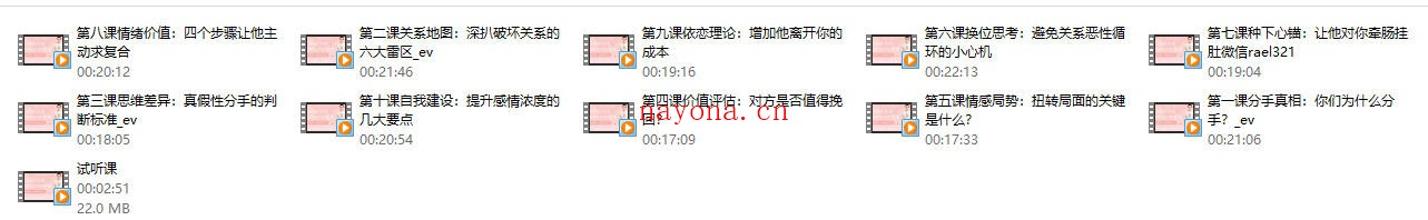 爱情必杀技《快速挽救你的爱情》10堂挽回课