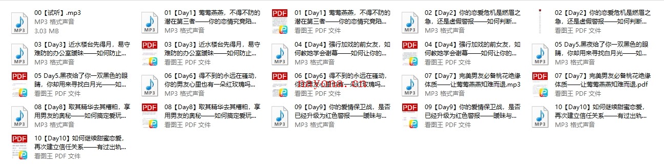 Chic原醉《恋爱保卫战》完结
