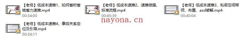 乐福老佟《低成本速推》
