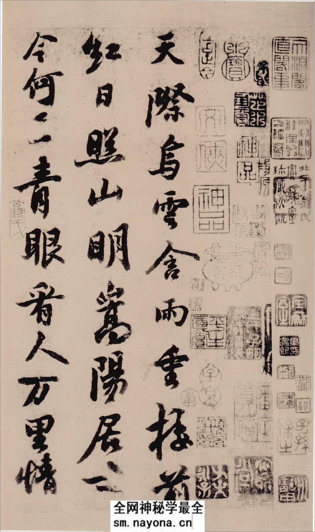 (宋)苏轼行书天际乌云贴 - 第11页预览图