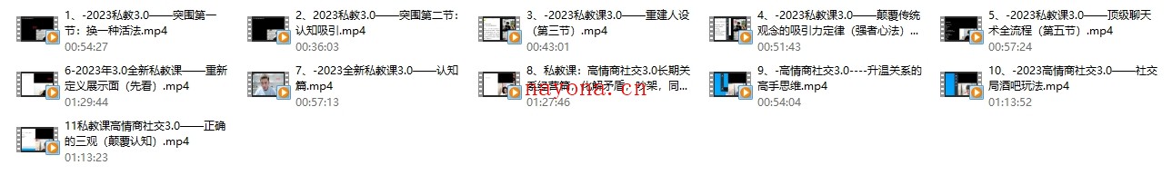 陈哥《2023年全新私教课3.0突围》