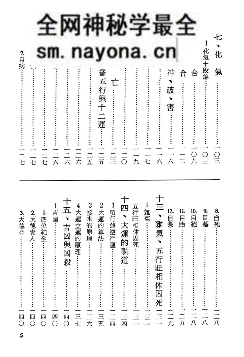 秘键数理 《四柱推命学》 志田满世
