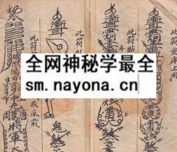 灵符科式  （原书）