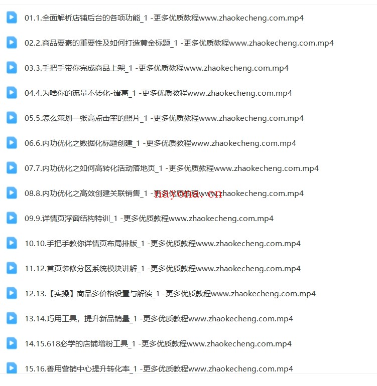 京东初级运营必修课程,从零开始学习【Bd-0012】