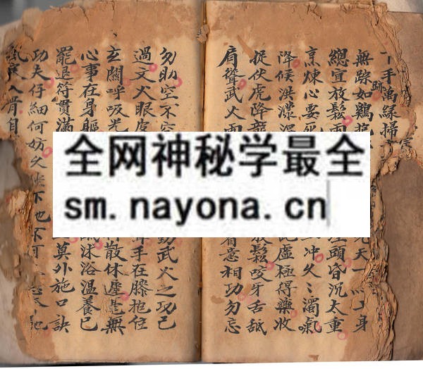 茅山真言法诀  （原书）