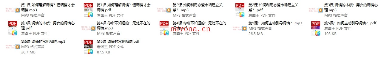 阮琦系列课《调情秘籍初阶+高阶》