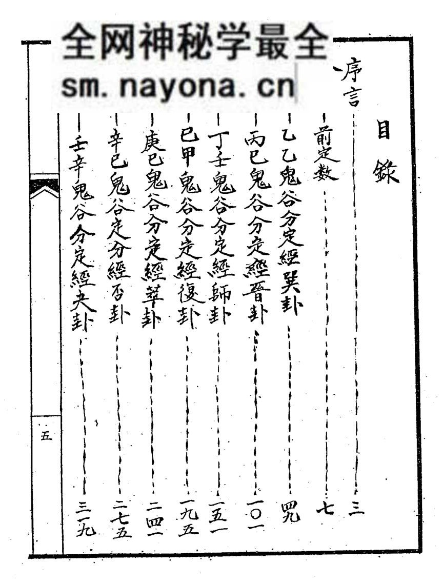 《诸家星命大全》
