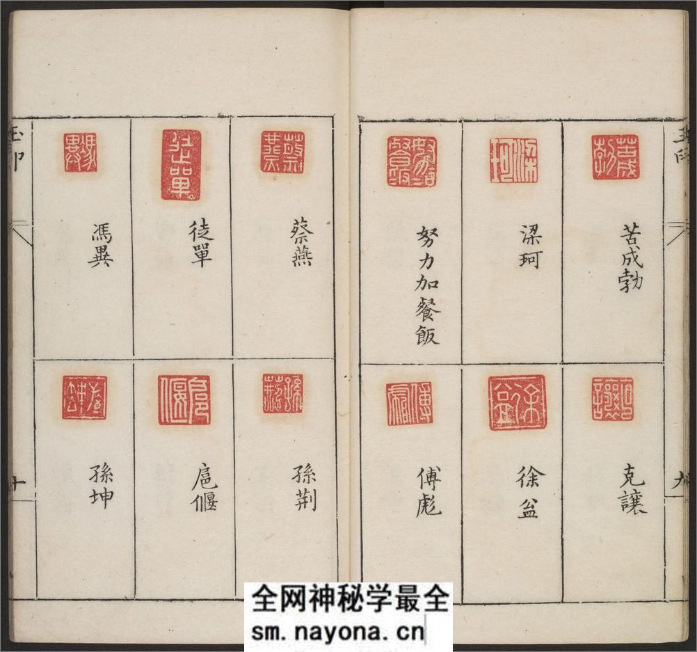 古今印则.四卷程远摹选.项梦原校.明万历 - 第20页预览图