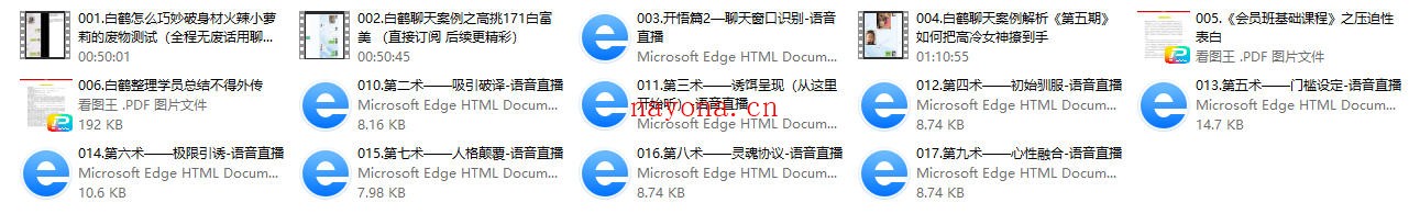 白鹤至尊会员班课程,教你如何把高冷女神撩到手