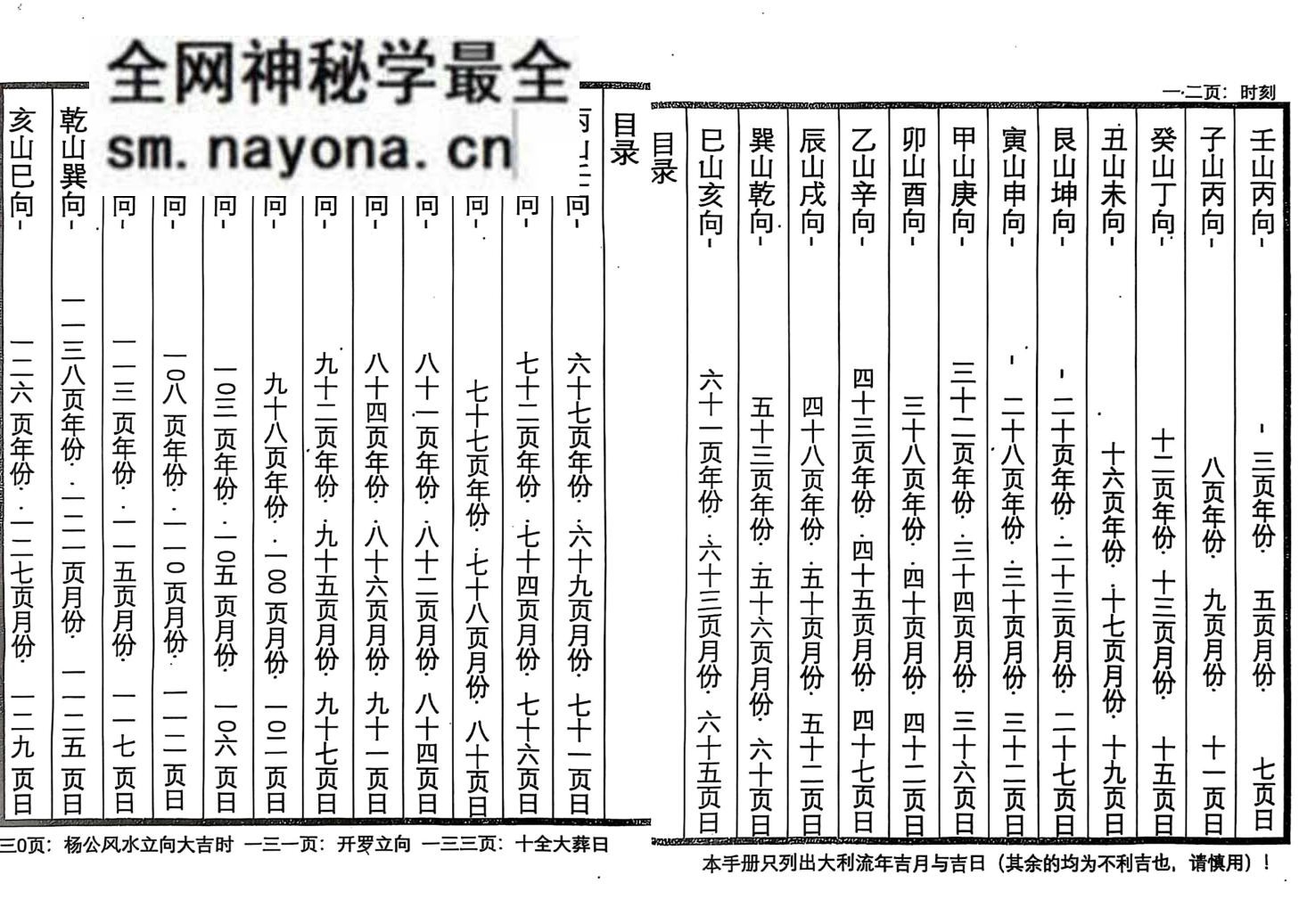 择日书籍《择日手册随身》