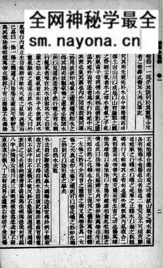《祕传水龙经》