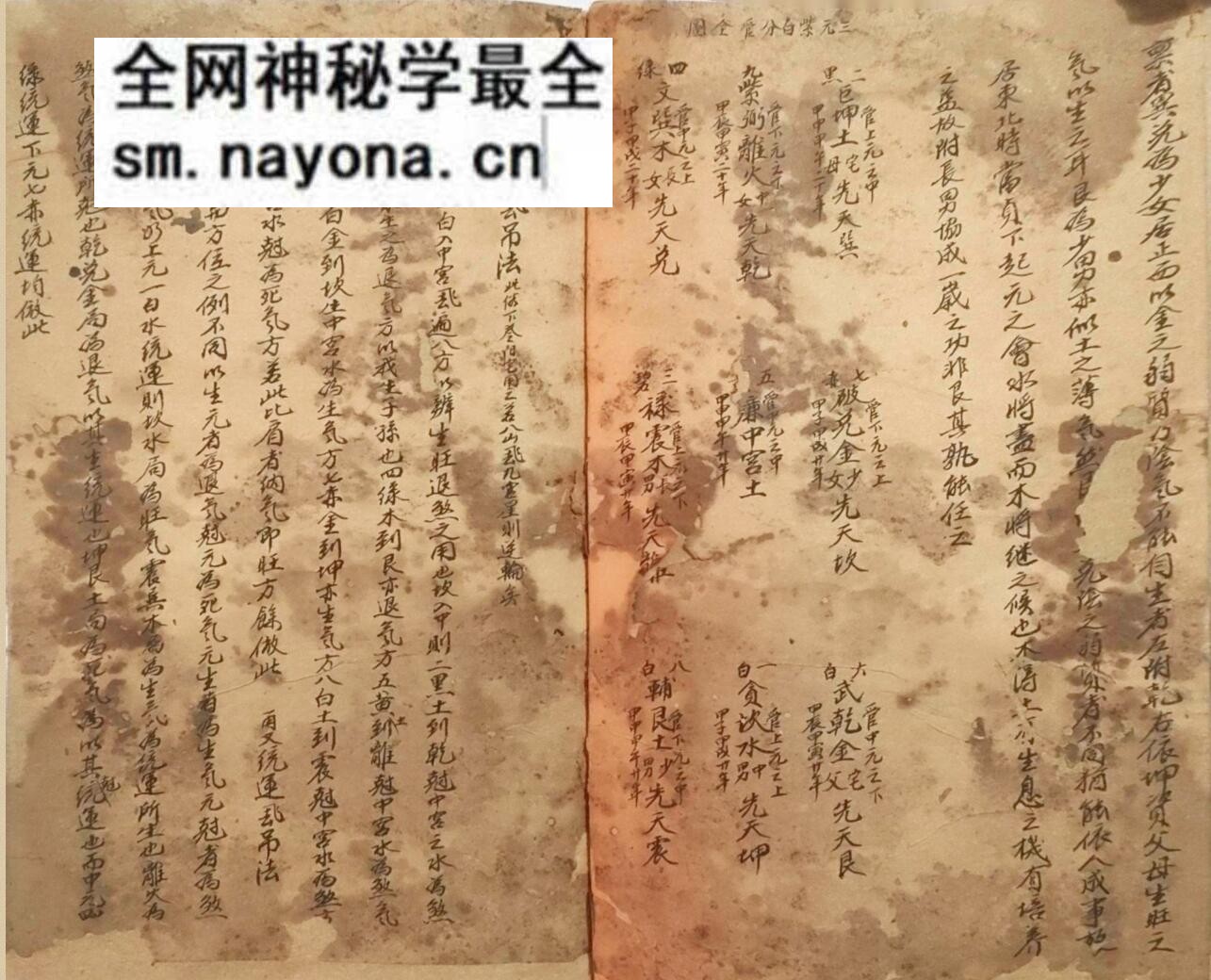 三僚珍本《地理三元紫白秘诀》