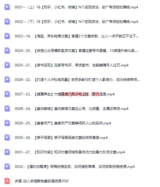 夏九九〖视频课〗短视频文案赚钱课：可复制的短视频掘金文案，零基础小白也能轻松月入过万【Bb-0144】
