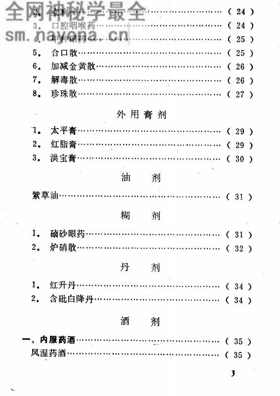 新编常用中西药制剂处方及配制方法