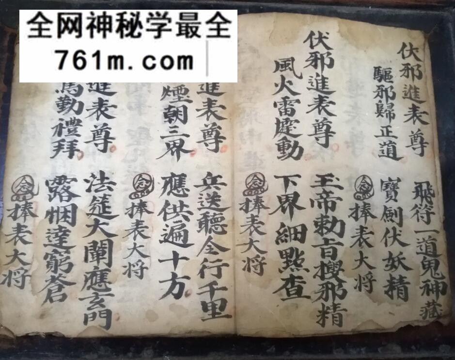 《巫门雷坛飞升进表科仪》