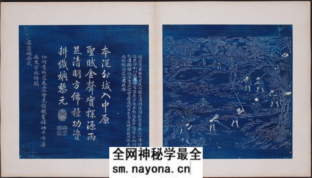 御题棉花图.方观承画.乾隆题诗.蓝拓本.1765年 - 第5页预览图