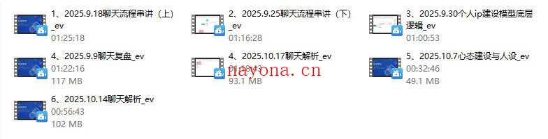 嘉琪《私教课程》7节