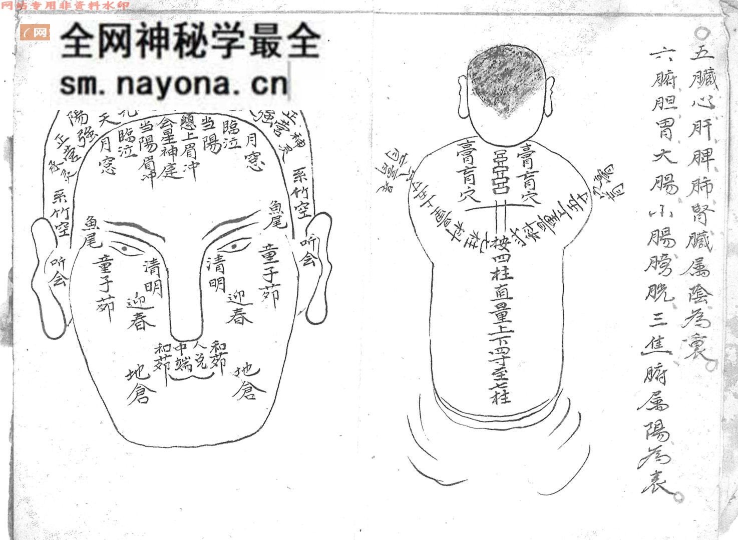 针灸古籍《火图穴法》