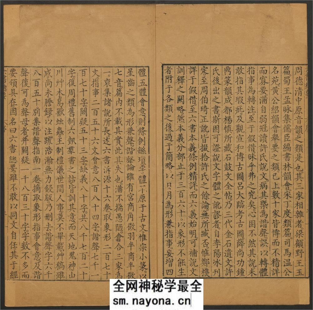 六书总要.五卷.纲领.附正小篆之讹一卷.明吴元满撰.明万历12年刊本 - 第6页预览图