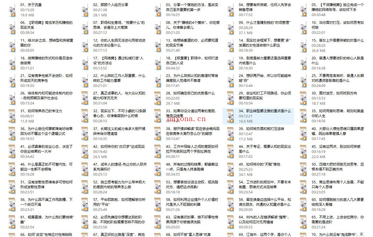 钱进社《成为优质且最具竞争力的社会人》完整版