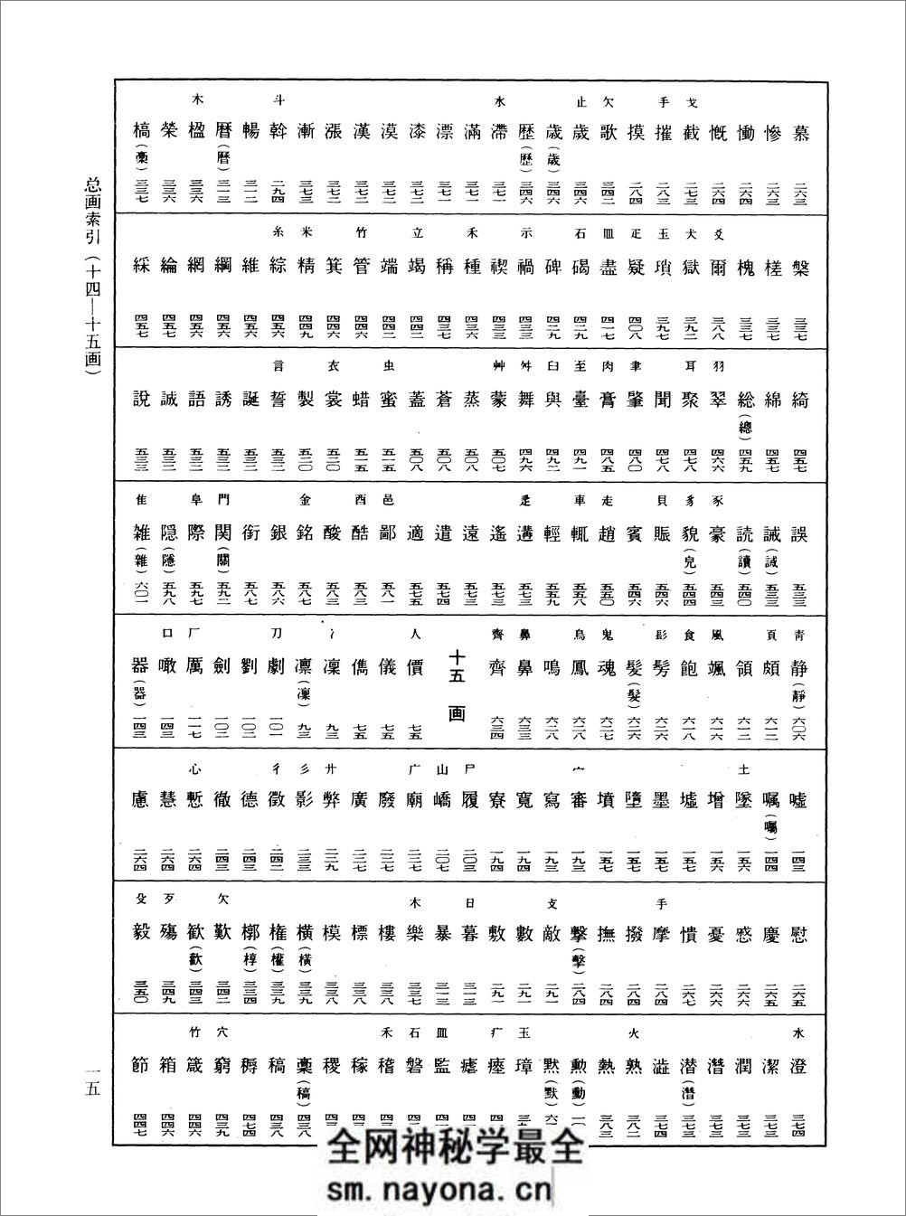 [王羲之书法字典].杭迫柏树.文字版 - 第20页预览图
