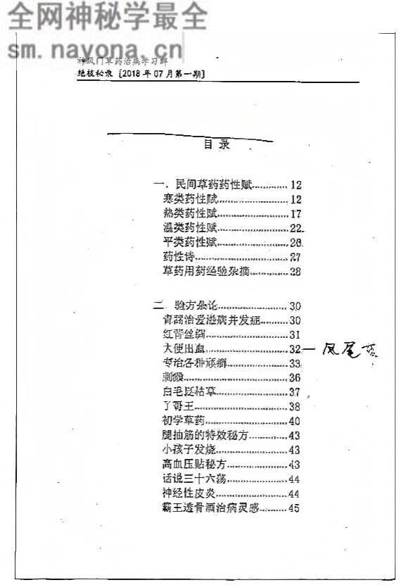 学习群草药绝技秘录第一辑