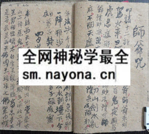 罗汉神咒  （原书）