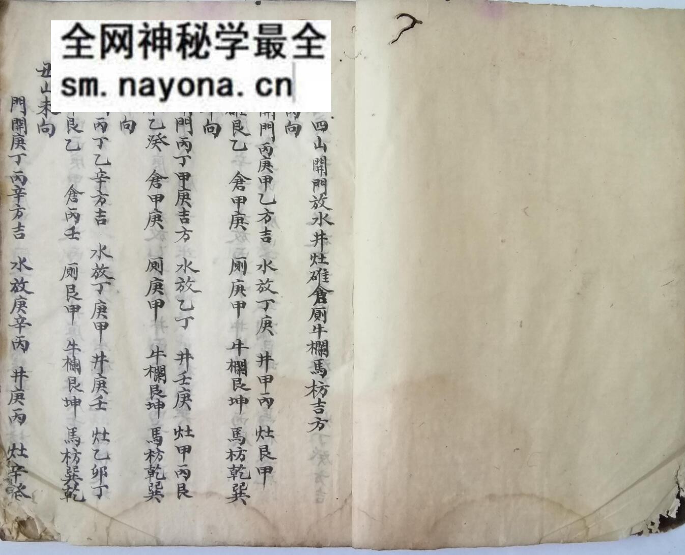 《阳宅吉凶发用》
