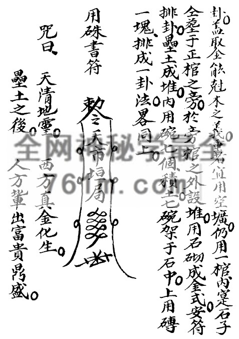 免费分享：《阴宅制煞秘法》（古籍）