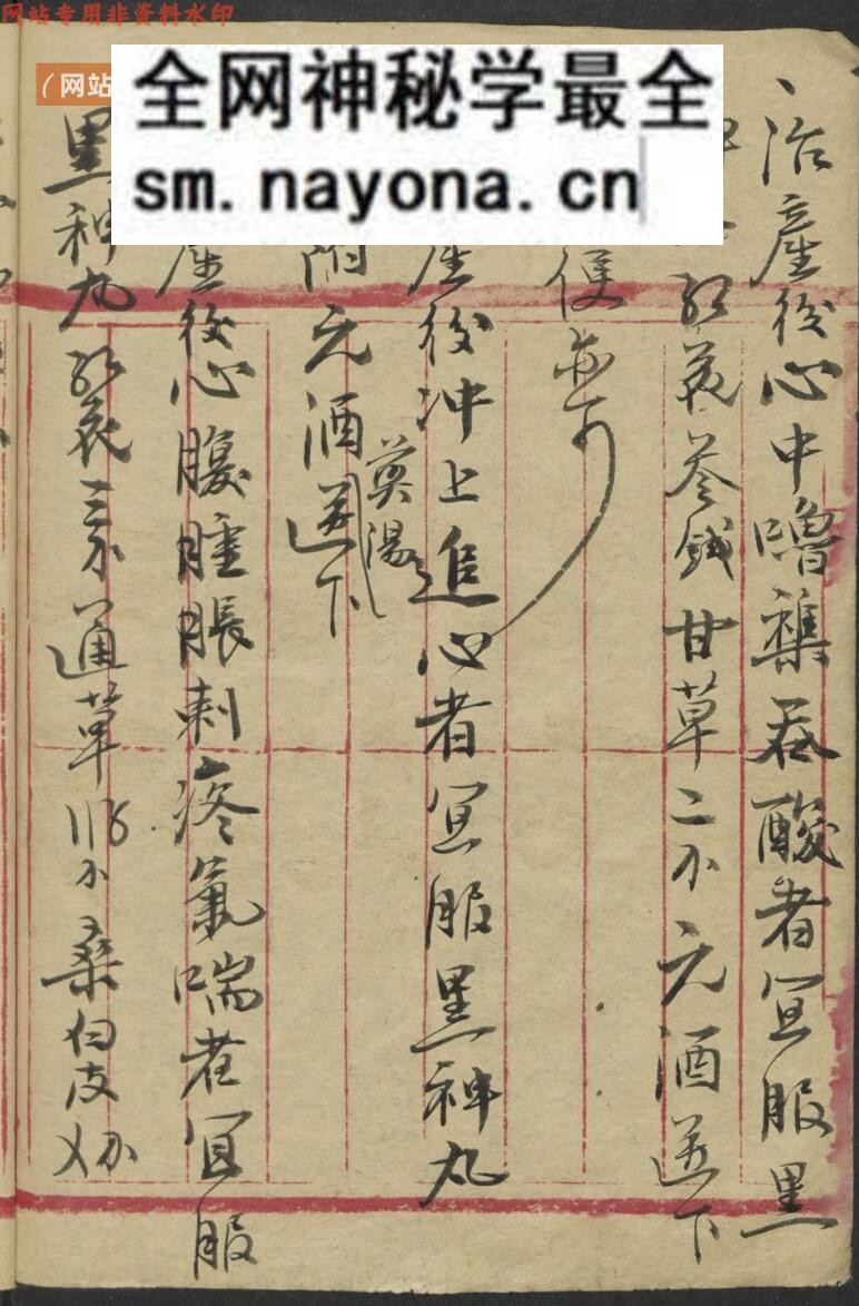 药方注录