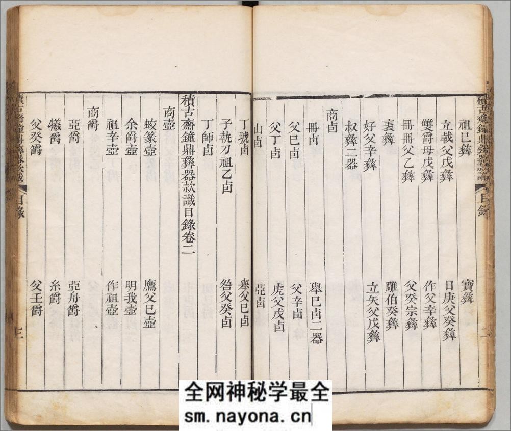 积古斋钟鼎彝器款识.十卷.清.阮元着.清嘉庆九年刊本 - 第15页预览图