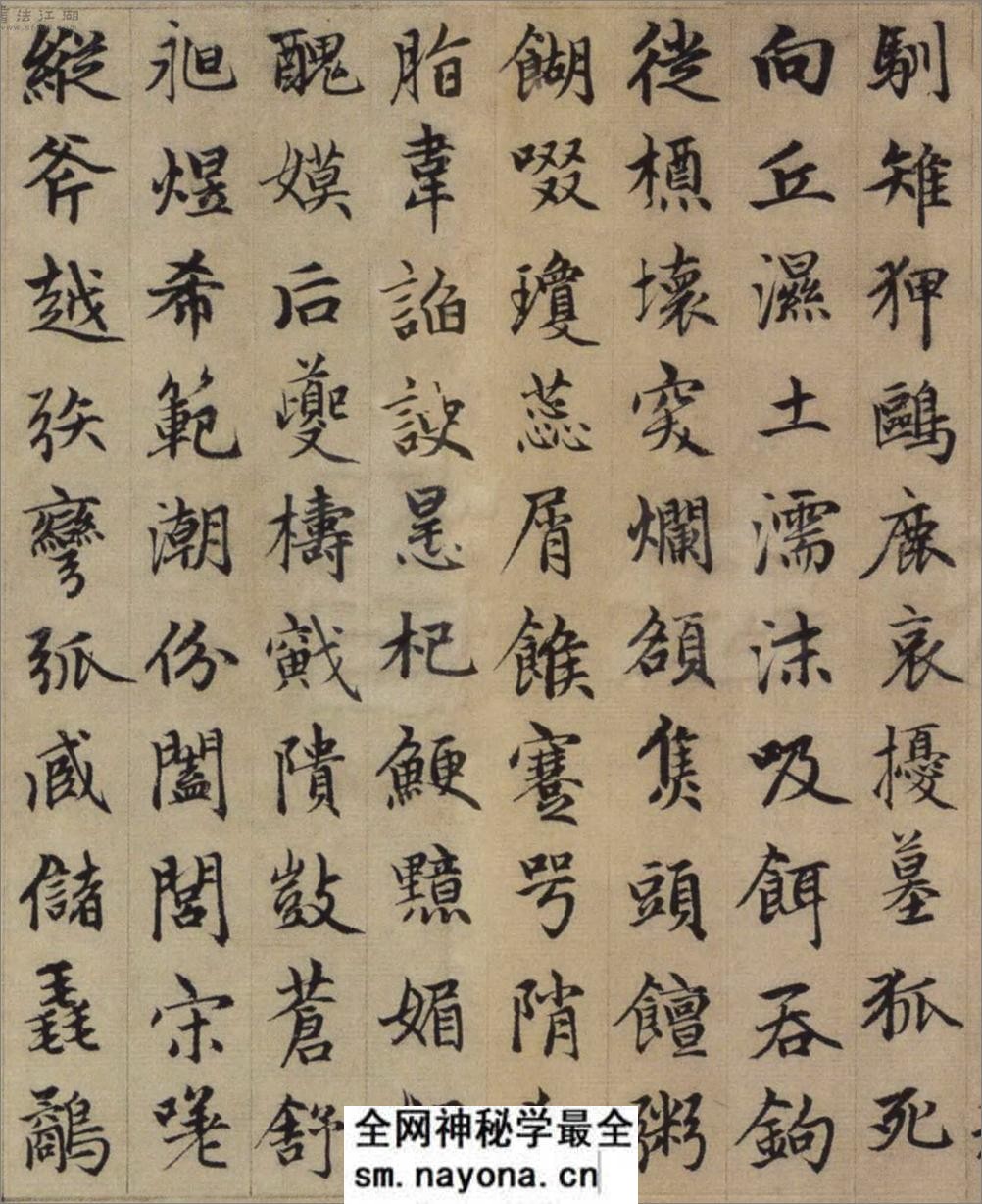 赵子昂行楷续千字文 - 第4页预览图