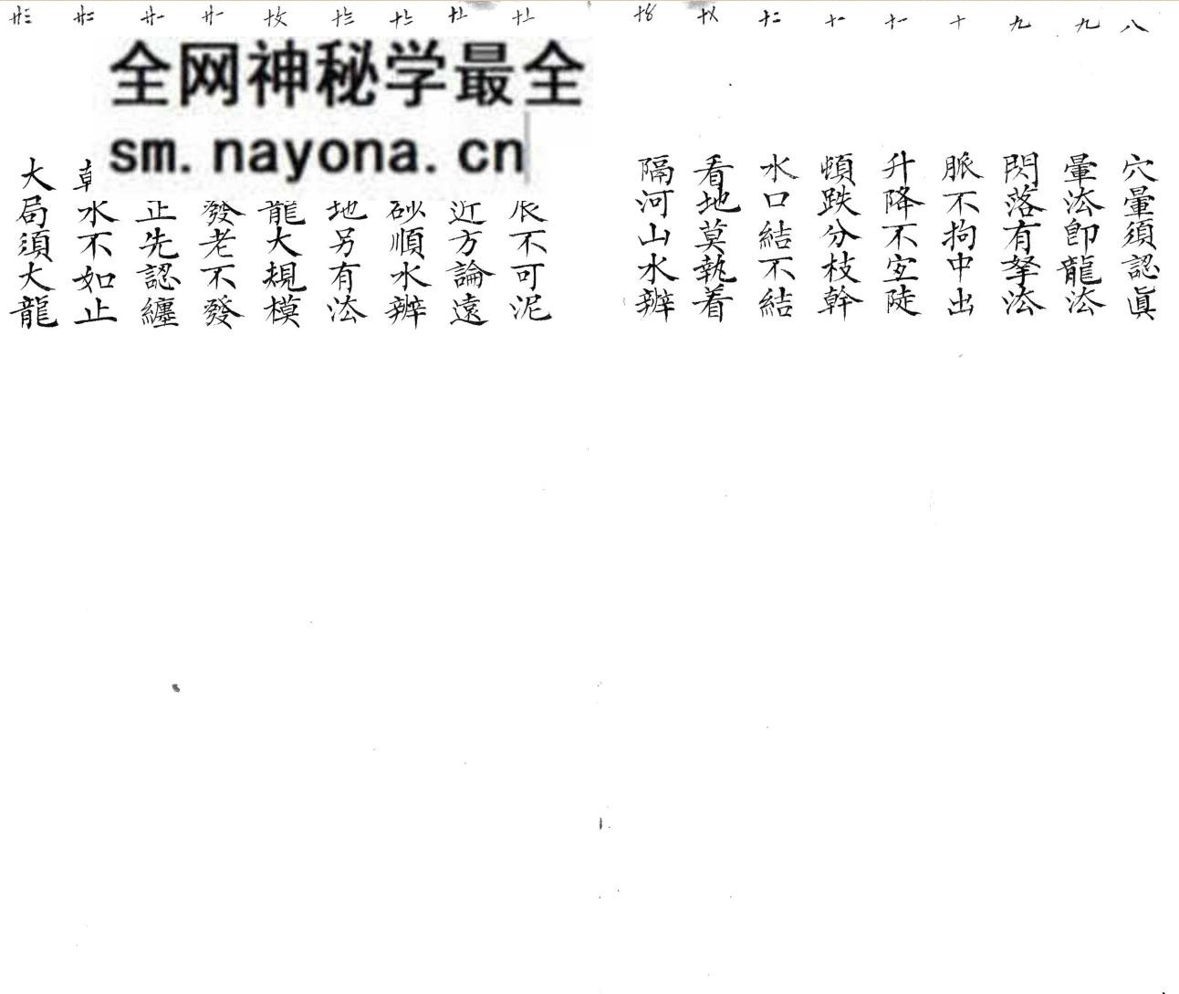 《地理秘旨》清代风水名师 李德真家藏