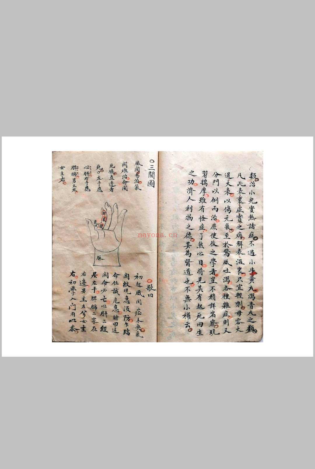 《祖传小儿科神火经纹秘诀》