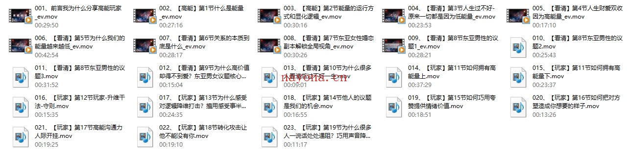 高能玩家女性成长计划