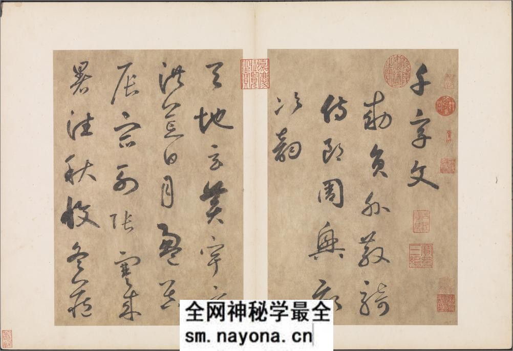 书千文册.三十七开.元.边武.草书.台北故宫博物院藏.元至正元年本 - 第2页预览图