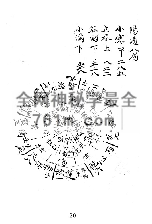 免费分享:南阳掌珍(奇门手抄古本)